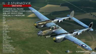 IL-2 Great Batlles: – 50% sur le store officiel en code promo !