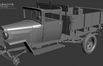 IL-2 Great Battles: JDD N°267 Avancement des travaux du GAZ- MM Sovétique en 72-K AA !