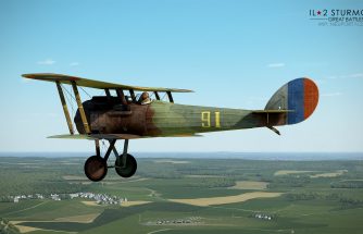 IL-2 Great Battles: JDD N°278 Premiers screens du Nieuport 28 C1 pour FC II