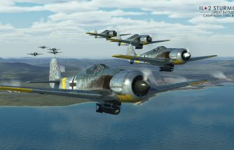 IL-2 Great Battles JDD N°285 Campagne solo en préparation pour le FW 190 A-5